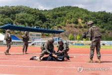육군 11기동사단, 홍천서 을지연습 테러대응훈련 진행