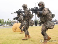 대남 쓰레기 풍선 대응 훈련