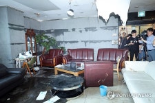 광주 치과 폭발·방화 피의자, 병원 이용 환자