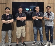 포즈 취하는 오션드라이브 스튜디오 개발·운영진