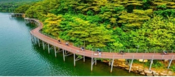 춘천시, 근화동 의암호 수변에 문화광장숲 준공, 임시 개방