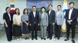 지영미 청장, 코로나19 관련 영등포구 보건소 현장방문