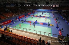 목포에서 열린 코리아오픈 배드민턴