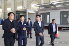 진현환 1차관, 모듈러 제작공장 방문