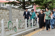 박형준 부산시장, 어린이 통학로 점검