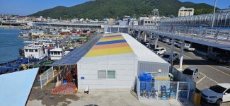 삼천포 야경·낭만 즐긴다…사천시, 용궁포차촌 새 단장