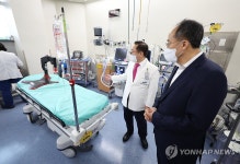 심폐소생실 둘러보는 추경호 원내대표