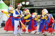 추석 연휴 맞아 열린 평창농악축제