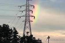 포항에 뜬 무지개