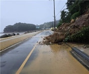 인천 섬지역 호우 피해 잇따라…낙석·도로 침수 속출(종합)