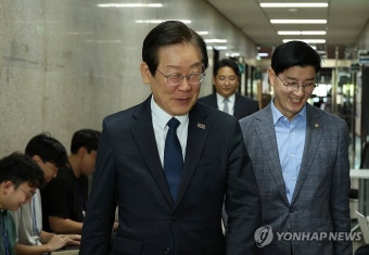 의협과 간담회 나선 이재명 대표
