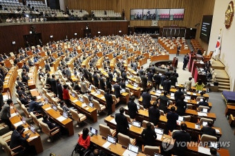 [속보] 한석훈 국가인권위원 선출안, 국회 본회의서 부결