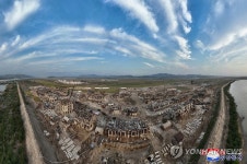 북한 김정은, 평안북도 수해지역 복구건설사업 현지지도