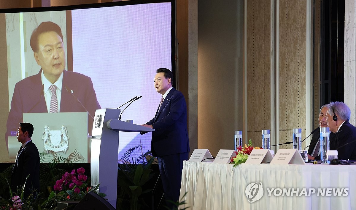 한반도 통일, 인도태평양 지역에 미치는 영향 강조한 윤석열 대통령, 라오스로 이동 예정