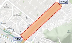 홍제천 밤풍경 아름답게…서대문구 사천교~연가교 조명 개선