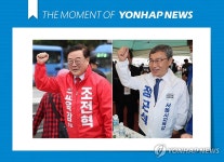 서울교육감 후보 '텃밭유세'…조전혁은 강남, 정근식은 서울대로