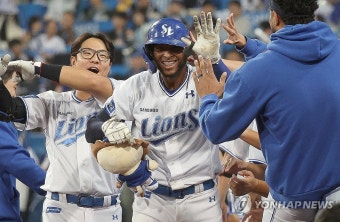 삼성, 르윈 디아즈의 홈런에 KIA 꺽고 2연승 달성