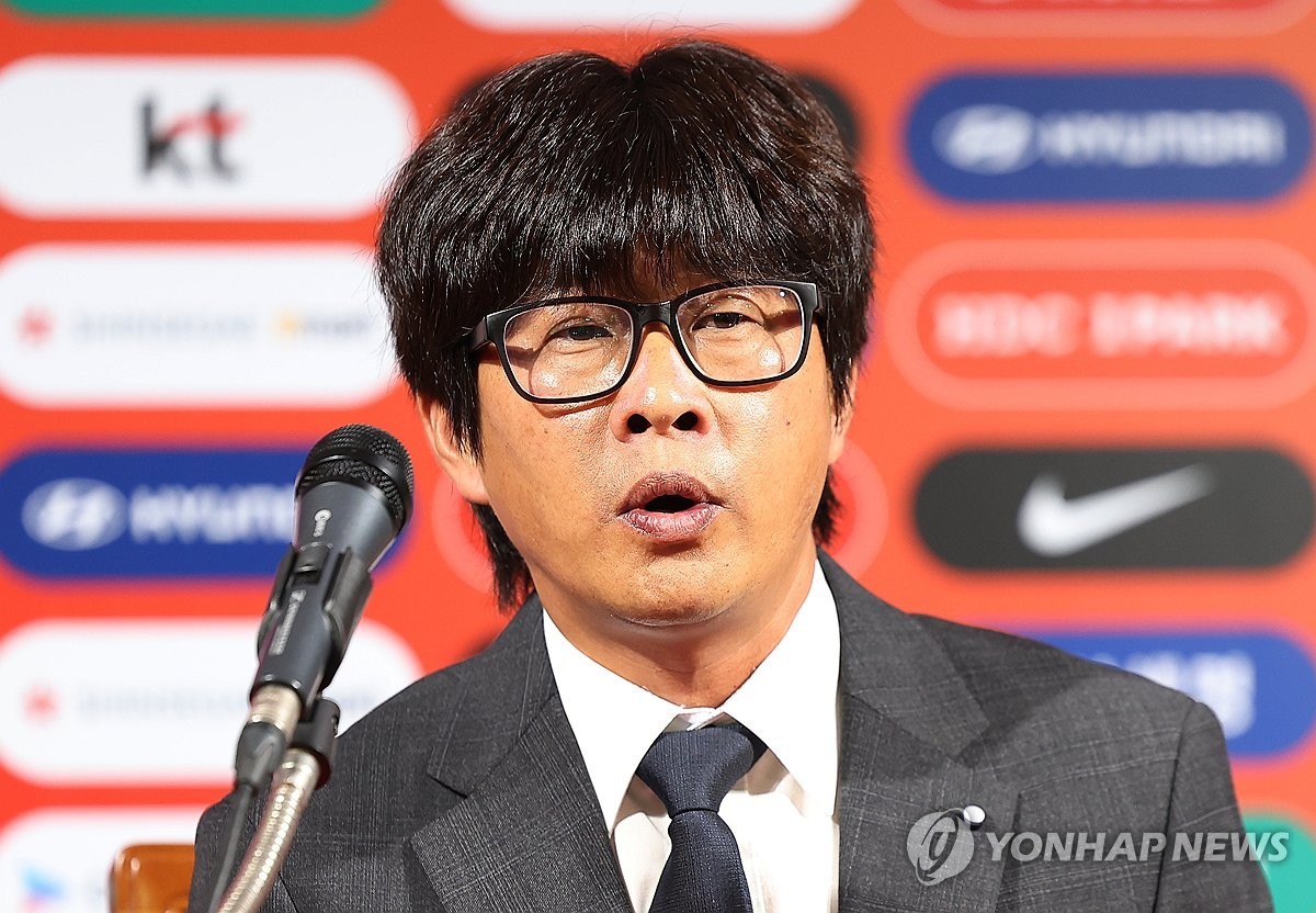 신상우, 여자 축구 국가대표팀 감독 취임 기자회견 개최