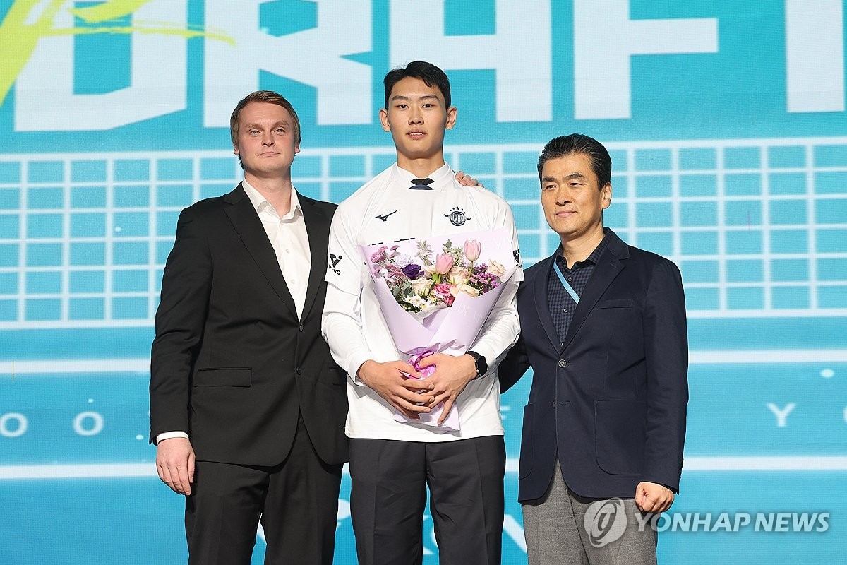 대한항공, 남자 배구 신인드래프트 1순위로 선발된 천안고 출신 김관우