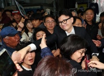 금정구 서동미로시장 찾은 한동훈