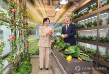 힙촌일기에 꾸며진 스마트팜 체험 공간