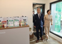 힙촌일기 찾은 송미령 장관과 강호동 회장