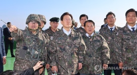 17사단 3경비단 방문한 이재명 대표