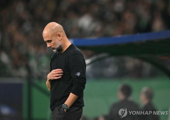 '맨유 사령탑' 아모림의 스포르팅, UCL서 거함 맨시티 4-1 격침