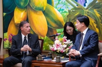 대만 총통, 이달 말 첫 해외순방설…
