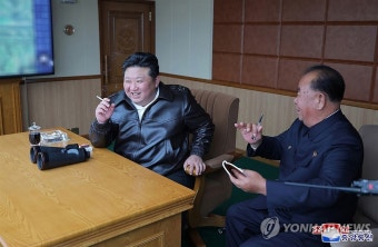 북한 김정은, 자폭공격형 무인기 성능시험 지도