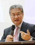 발언하는 조셉 윤 전 대북정책특별대표