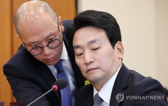 관계자 얘기 듣는 박장범 한국방송공사 사장후보자
