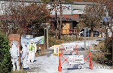 출입통제된 종계 농장