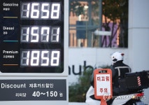 휘발유·경유 가격 6주 연속 동반상승