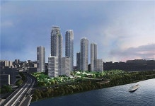 압구정 현대아파트 재건축 조감도