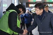 구로역 현장점검하는 박상우 국토교통부 장관