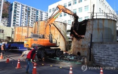 부산공동어시장, 1단계 구간 철거