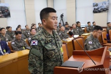 국방위 발언하는 김현태 제707특수임무단장