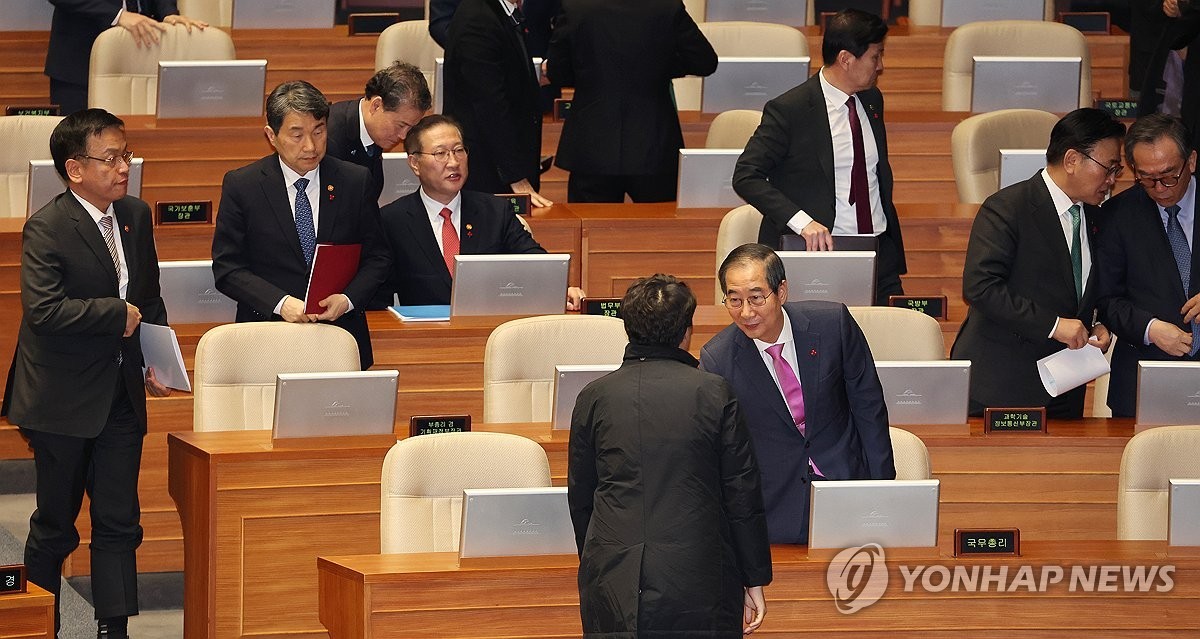 한덕수 국무총리, 윤석열 정부의 비상계엄 선포 관련 조사에 열정적 업무수행 평가

