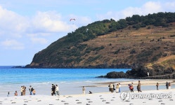 겨울 제주 바다