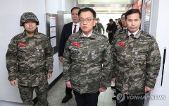 최상목 권한대행, 전방 해병부대 시찰