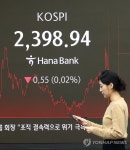 새해 첫날, 코스피 하락·코스닥 상승 마감