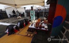 제주 화북포구 해신제