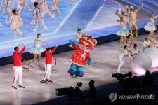 이어지는 동계 아시안게임 개막식 축하공연