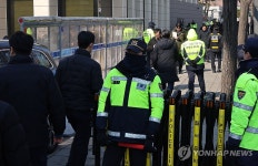 '헌재 폭동 모의' 포착 후 첫 탄핵심판…삼엄한 경비