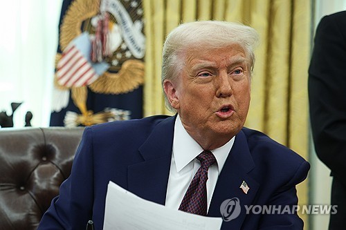 트럼프 대통령, 우크라이나-러시아 평화협정 노력 중