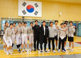 유승민 체육회장 당선인, 진천선수촌 방문
