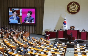 의원 질의 답변하는 김문수 장관