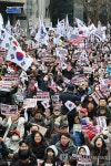 광주 금남로에서 열린 탄핵 반대 국가비상기도회