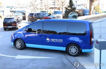 구치소 복귀하는 윤석열 대통령 호송차량